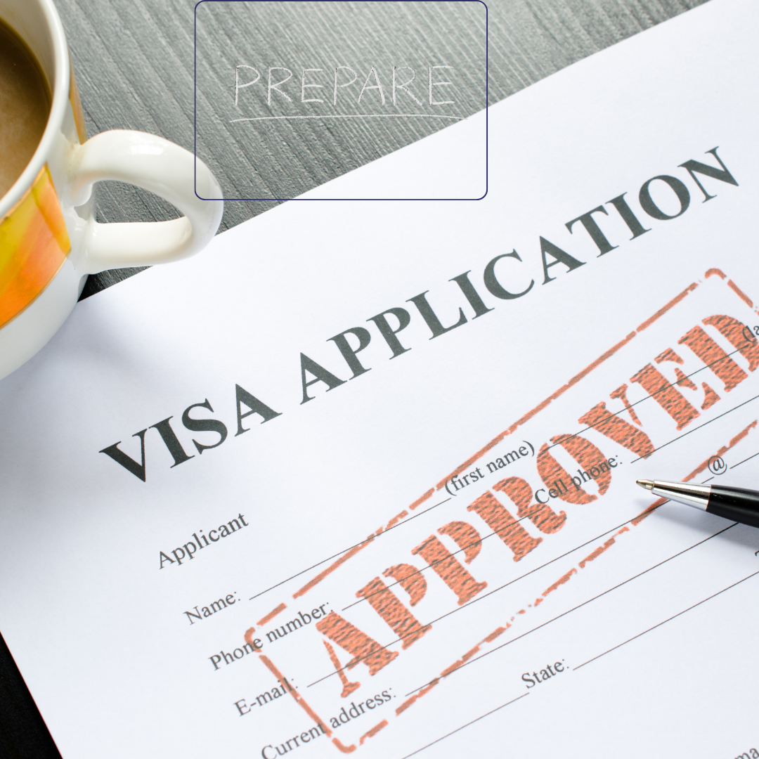 visa application preparation